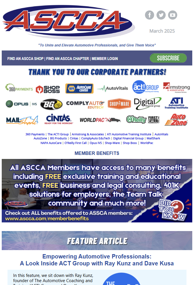 March 2025 Newsletter
