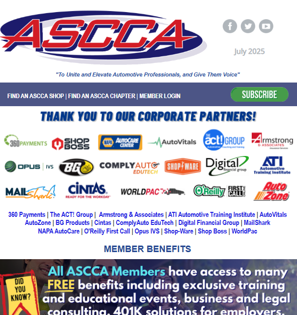 July 2025 Newsletter