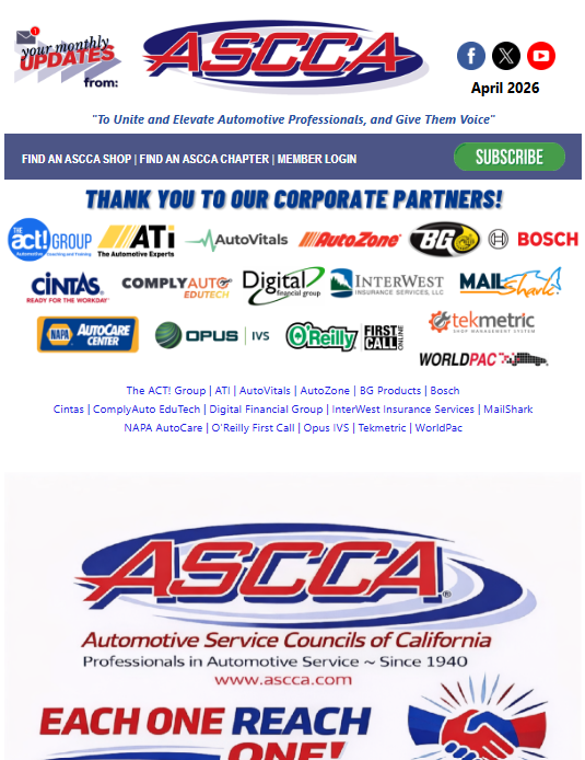 April 2026 Newsletter