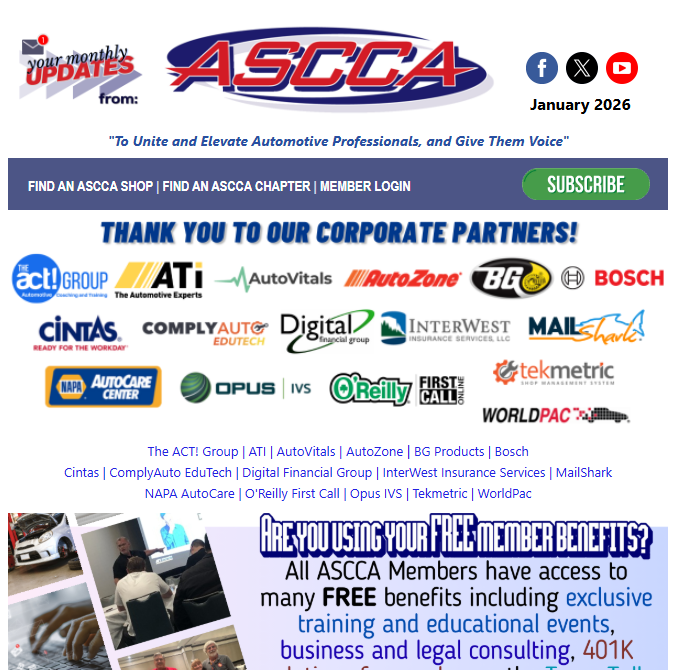 January 2026 Newsletter