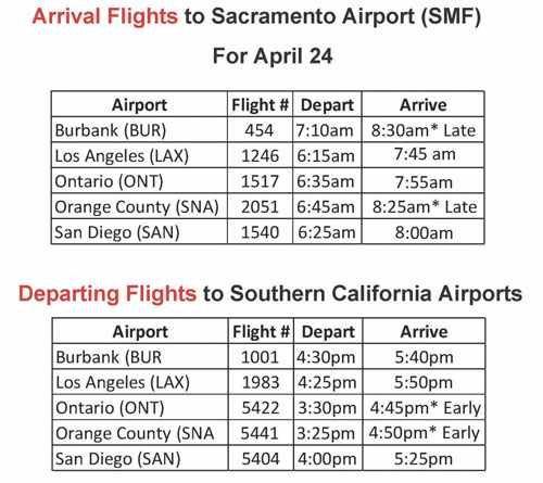 ASCCA | Flight Information